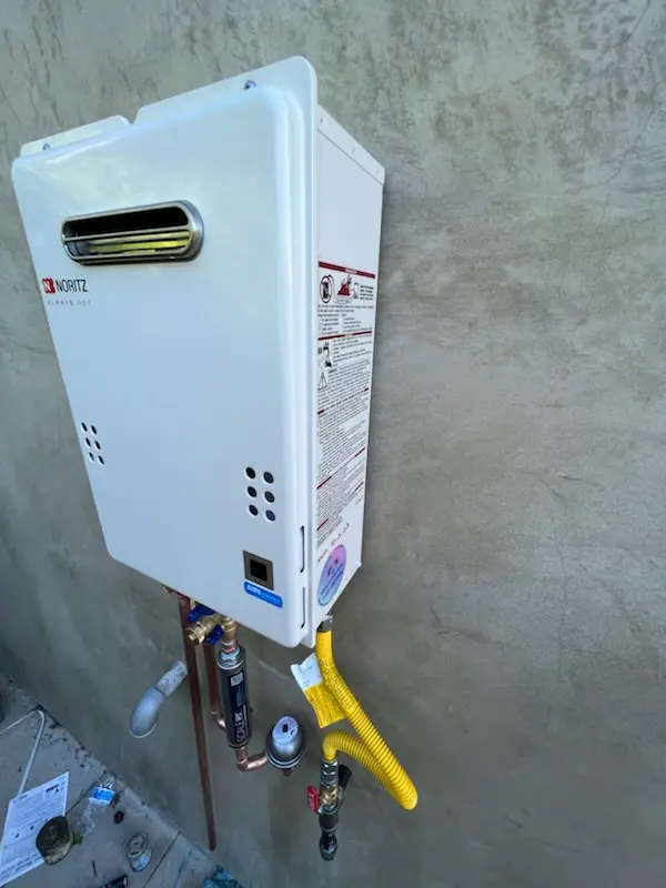 Tankless water heater installation for Cuyahoga Falls homes
