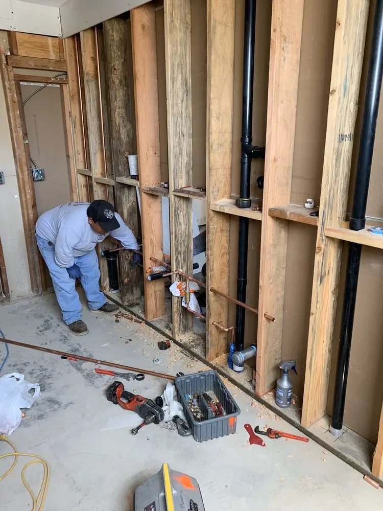 Commercial rough-in plumbing for Commercial Plumbing in Cuyahoga Falls